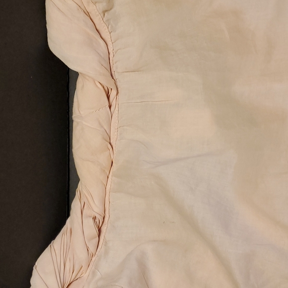 Loft shirt rolled collar, Nude-pink. Very delicate color and fabric.Small/Petite - Picture 6 of 6